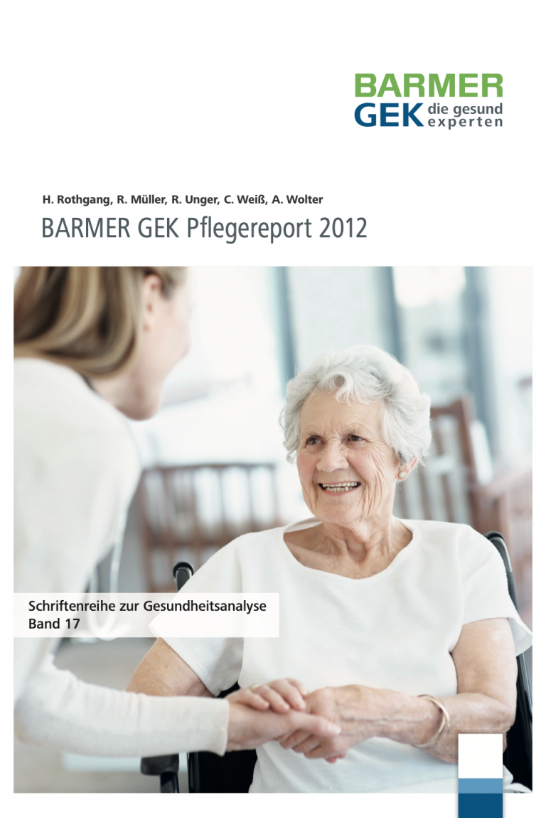 BARMER Pflegereport 2012