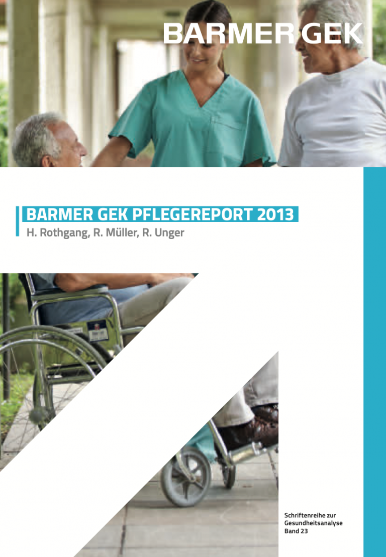 BARMER Pflegereport 2013