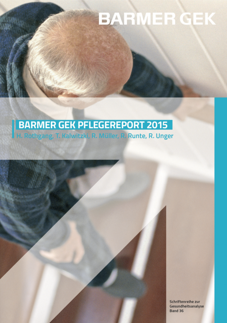 BARMER Pflegereport 2015