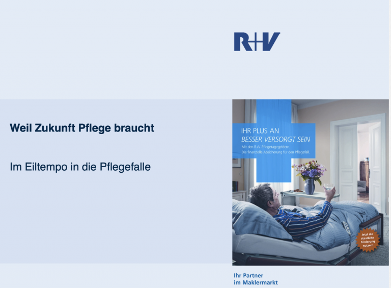 Weil Zukunft Pflege braucht – Im Eiltempo in die Pflegefalle