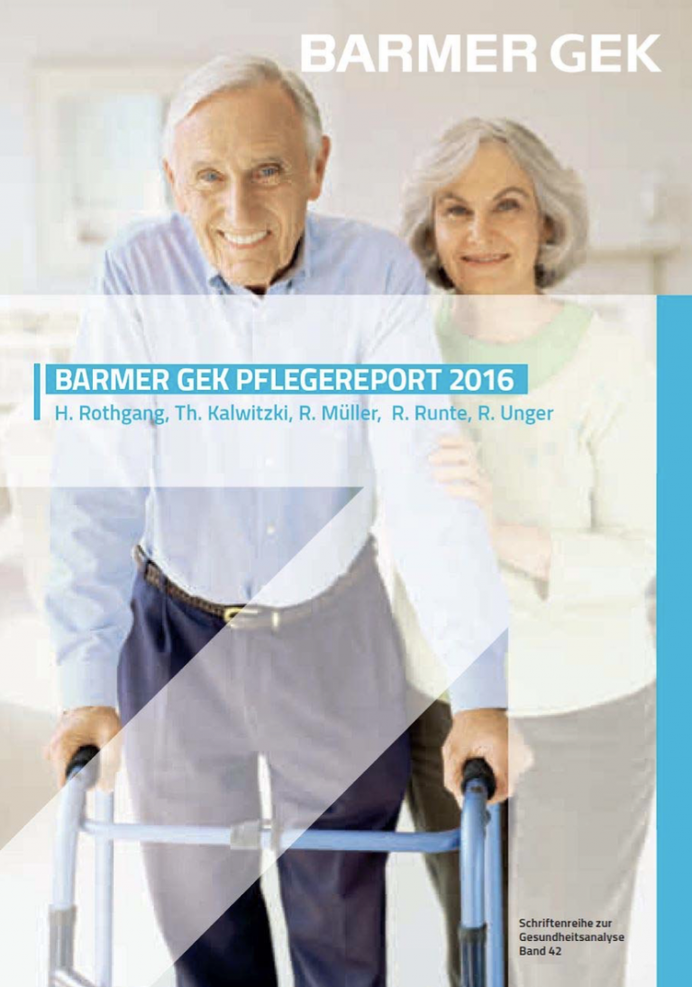 BARMER Pflegereport 2016