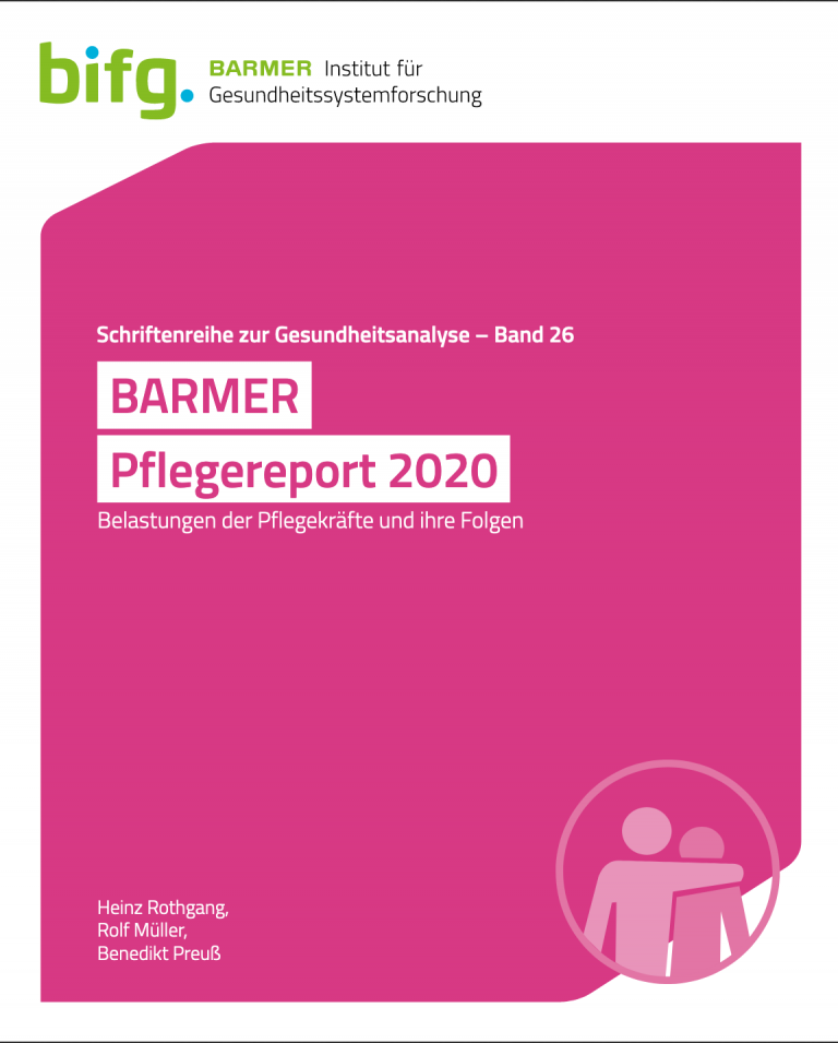 BARMER Pflegereport 2020