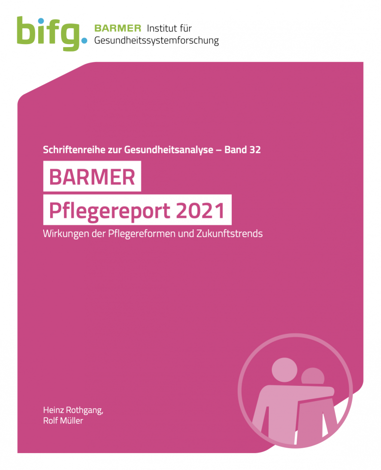 BARMER Pflegereport 2021
