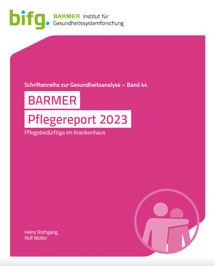BARMER Pflegereport 2023