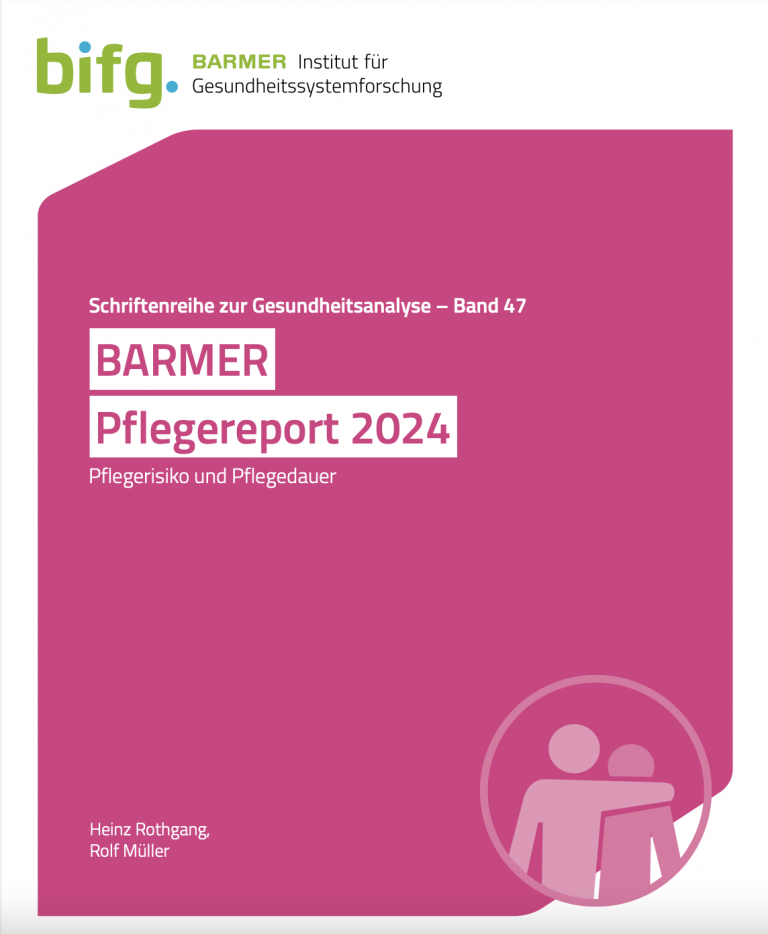 BARMER Pflegereport 2024